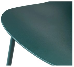 Тюркоазен пластмасов стол за хранене Whitby - Unique Furniture