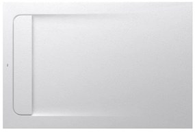 Свръхплоско душ корито, AP6014B032001100, Roca, от STONEX, бяло, 120х80х2.8см