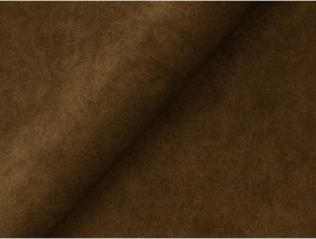 Кадифен диван в цвят горчица 255 cm Aloha – Makamii