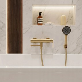 Душ маркуч Rea Brush Gold 150 cm