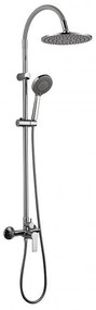 Душ система със смесител, пита, слушалка и шлаух ICT 6544GRAY, Inter Ceramic