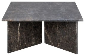Черна мраморна масичка за кафе 90x90 cm Vega – Actona