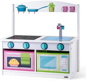 Woody -  Дървена кухня и пейка 2 в 1