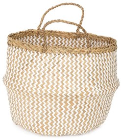 Кошница за съхранение от светла морска трева , ⌀ 35 cm Zic Zac - Compactor