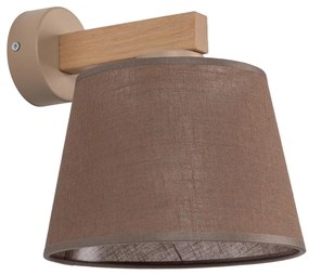 Brilagi - Стенна лампа LATTE SABIA 1xE27/15W/230V бор/кафява