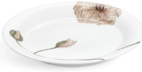 Бяла порцеланова чиния Poppy, ø 27 cm Hammershøi - Kähler Design