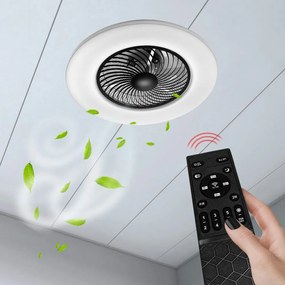 Лампа с вентилатор APP1552-C BLACK