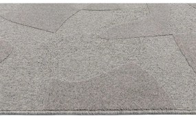 Сив вълнен килим 200x300 cm Morphic Botanica – Agnella