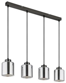 Globo 16056-4H - Пендел FELICIA 4xE27/60W/230V