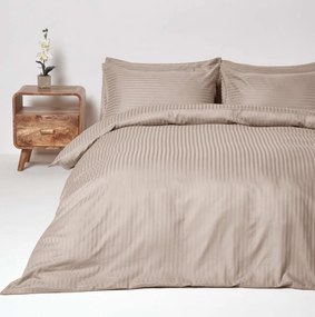 Спално бельо Royal Linen от 100% памук в цвят капучино от Аглика