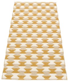 Пътека за открито и закрито в цвят жълта охра 70x160 cm Dana Ochre – Pappelina