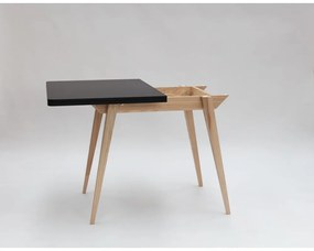 Сгъваема маса за хранене с бял плот 65x90 cm Envelope - Ragaba