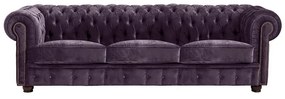 Лилав диван от кадифе, 200 см Norwin - Max Winzer