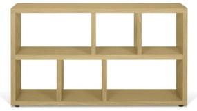 Библиотека от декор от дъб естествена 150x83 cm Berlin – TemaHome