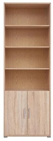 Шкаф с етажерка Office Line REG 2D/220 - дъб сонома