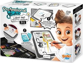 Buki France - Таблет за рисуване 3 в 1, 21 х 14.8 см