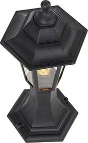 Класическа подова лампа за външен монтаж черна 42,2 см IP44 - New Haven