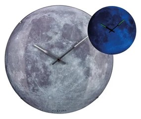 Стенен часовник ø 35 cm Moon – NeXtime