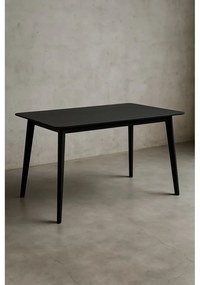 Трапезна маса с черен плот за маса 70x120 cm Vojens – Bonami Essentials