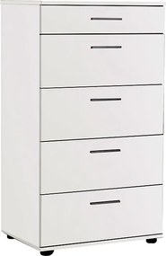 Комод Trendline в бял цвят 60x44x108см.