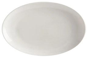 Бяла порцеланова чиния Basic, 25 x 16 cm - Maxwell &amp; Williams