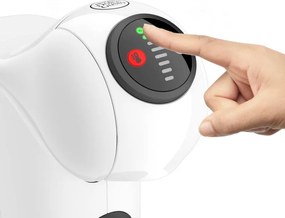 Еспресо машина Krups KP243110 NDG GENIO S WHITE, 1500W, 15 bar, 0.8 л, Работа с NESCAFÉ® Dolce Gusto® капсули, LED, XL функция, Бял