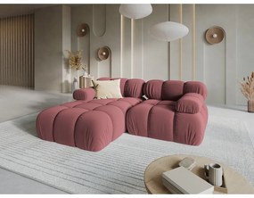 Розов кадифен диван 191 cm Bellis - Micadoni Home