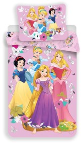 Памучно детско спално бельо за единично легло 140x200 cm Princess - Jerry Fabrics