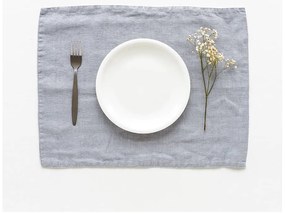 Светлосива ленена подложка, 35 x 45 cm - Linen Tales