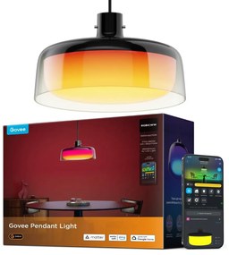 Govee - LED RGBICWW димируем полилей на кабел LED/21W/230V Matter Wi-Fi