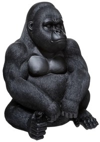 Статуя atmosphera Gorilla, 46 см, Черна смола