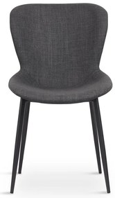 Тъмносив трапезен стол Ross – Unique Furniture