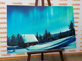 Картина на платно – Приказен зимен пейзаж