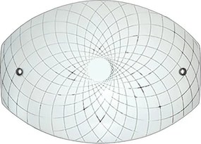 Аплик БЮТИ LED, 285x200, бял гланц, 6W, 4000K