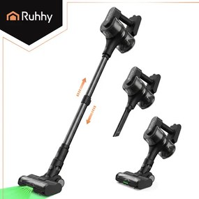 Акумулаторна прахосмукачка с пръчка LUNPRO 400 W с LED осветление