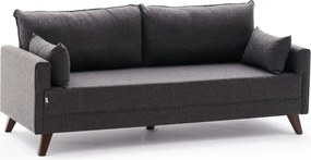 Антрацитен диван 208 cm Bella – Balcab Home
