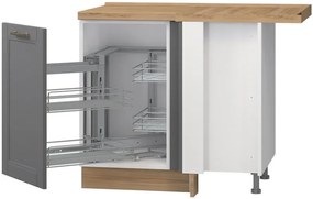 Подов ъглов шкаф Tahoma R-UG-1KMC-Graphite-Left