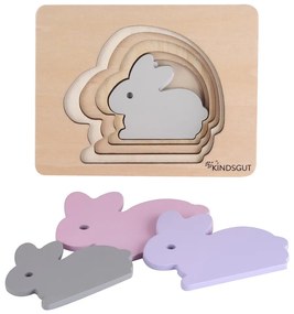 Дървен пъзел Rabbit – Kindsgut