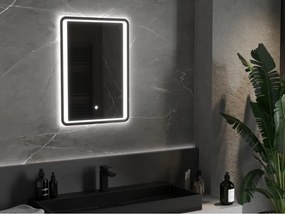Mexen Zusa осветено огледало за баня 50 x 70 см, LED 6000K, против замъгляване