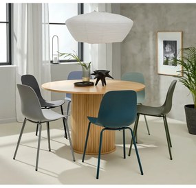 Зелен пластмасов стол за хранене Whitby - Unique Furniture