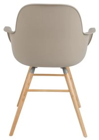 Бежови трапезни столове в комплект от 2 броя Albert - Zuiver