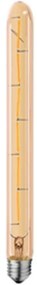 Лампа LED Filament E27 Tube 6W 2700K Dimmable Amber