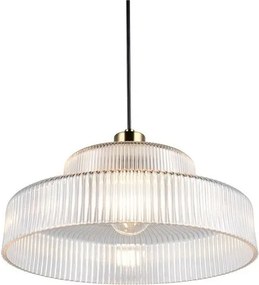 Висящо осветително тяло със стъклен абажур ø 35 cm Abella – Reality