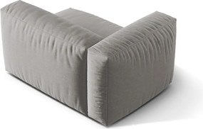 Светлосив модул за диван (ляв ъгъл) Martina – Micadoni Home