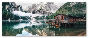 Картина върху стъкло , 50 x 125 cm Tyrol Lake - Styler