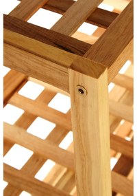 Стойка за обувки от масивен орех в естествен цвят – Premier Housewares