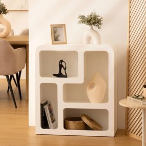 Скрин atmosphera Soleya, 4 рафта, MDF, 75x30x85 cm - Бежов