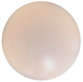 Интелигентна модерна таванна лампа бяла 38 см с LED и RGB - Iene