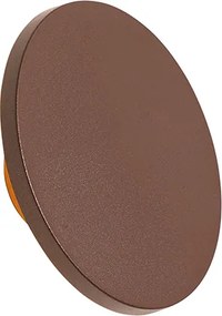 Модерна външна стенна лампа ръждяво кафява с LED IP54 - Skyf