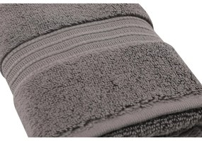 Тъмно сива памучна кърпа , 30 x 50 cm Chicago - Foutastic